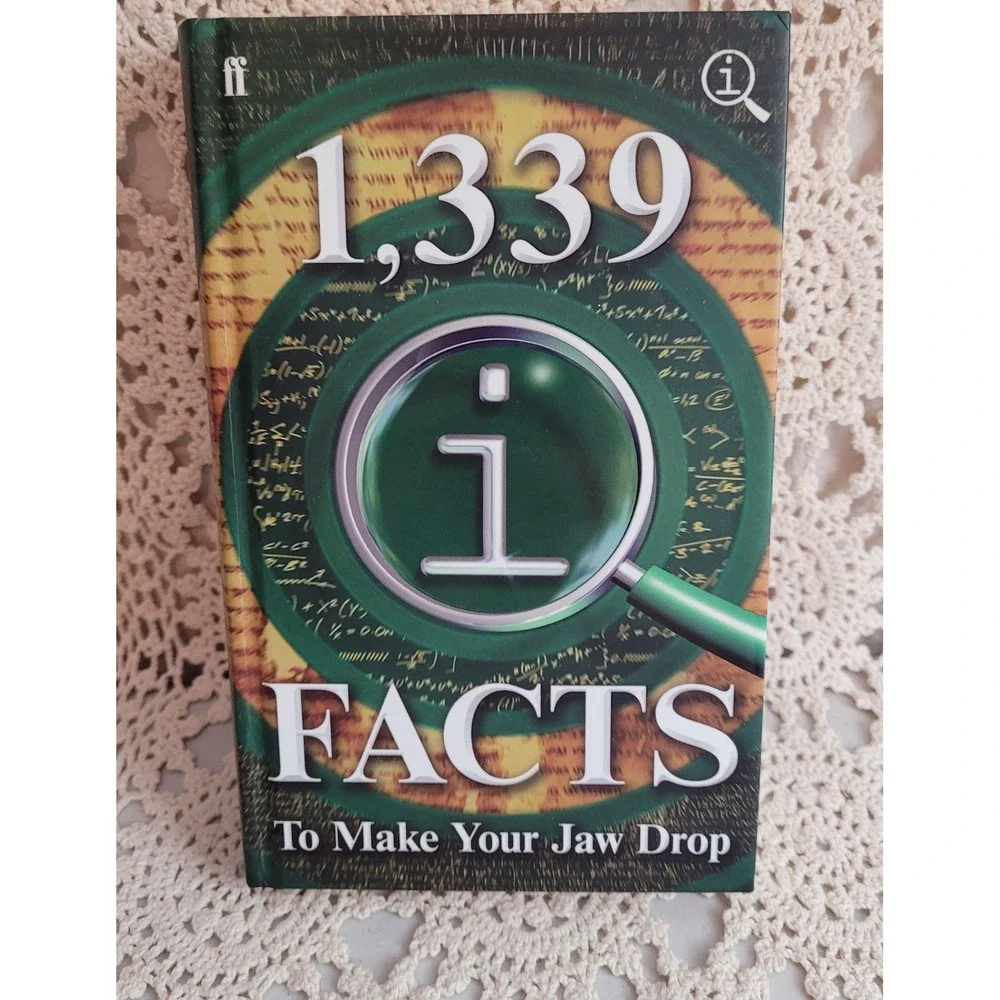 1,339 QI Facts to Make Your Jaw Drop - Hardcover - GOOD